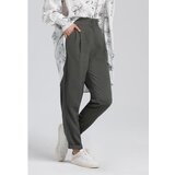Look Made With Love Woman's Trousers 245 Nature Cene