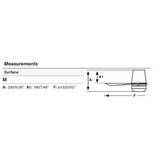 Faro 33829WT1S-LED prigušiva ventilator PUNT TUB M 18W/230V CCT prečnik 132 cm bež./b. WT + DO | Eponuda.com