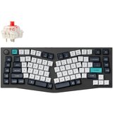 KEYCHRON Q10 Max (Alice Layout) QMK/VIA Brezžična Mehanska Tipkovnica, Bluetooth / 2.4 GHz, Red Linear Switch, US Layout, Q10M-M1, (21733267) Cene