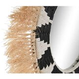  Zidno ogledalo Home ESPRIT Bijela Crna Prirodno Tropsko 50 x 3 x 50 cm | shoptok.hr