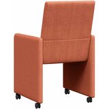  Blagovačke stolice s kotačima 2 pcs Crvena narančasta | shoptok.hr
