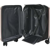 vidaXL Zložljiv kovček iz trde lupine 24'' Roza zlata 43x27x66 cm ABS Cene