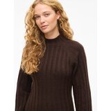 Vila Pletena haljina 'VICLEO' smeđa | shoptok.hr