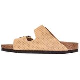 Birkenstock Natikači Arizona Suede Emboss Dots Femme Beige Bež | Shoptok.si