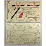 3D drvena slagalica Amfibijski Bombarder