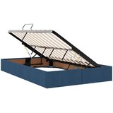 Krevet s madracem i skladištem Plava 120 x 190 cm Poliester | shoptok.hr