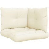  Blazine za palete 3 kosi krem blago, (20623451) | Shoptok.si