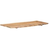 vidaXL Mizna plošča trden akacijev les 118x(50-60)x2,5 cm | Shoptok.si