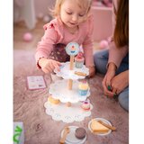 Tooky Toy tanjur za slatkiše, drveni stalak, cupcakes, kolači | shoptok.hr