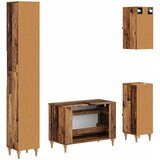  Set kupaonskih ormara od 4 dijela ALKMAAR Staro drvo | shoptok.hr