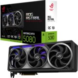 Asus ROG Astral GeForce RTX 5080 OC Edition 16GB GDDR7 (ROG-ASTRAL-RTX5080-O16G-GAMING) grafična kartica, PCIe 5.0, 2xHDMI 2.1b, 3xDisplayPort 2.1b - 90YV0LV0-M0NA00 | Shoptok.si