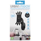 URBAN MOOV Rotirajući i fleksibilni escooter držač za pametni telefon - crni | shoptok.hr