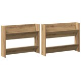  Ormar za cipele Zidne 2 pcs Umjetnički hrast 81 x 18 x 60 cm | Eponuda.com