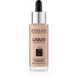 Eveline Cosmetics Liquid Control tekući puder s kapaljkom nijansa 025 Light Rose 32 ml