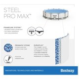 Bestway Max bazen za dvorište sa čeličnim ramom 305x76cm 56406 | ePonuda.com