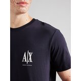 Armani Exchange Majica mornarska / bela | Shoptok.si