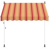  Ručno sklopiva tenda Šareni 400 x 115 x 300 cm | shoptok.hr