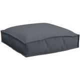 vidaXL Vanjski jastučić Set od 2 Antracit Poliester 40 x 40 x 8 cm | shoptok.hr