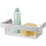 Zack Linea Kupaonska tuš polica (D x Š x V: 13 x 26,5 x 8,5 cm, Plemeniti čelik, Mat) | shoptok.hr
