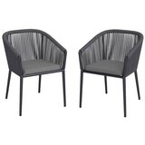 Bessagi Garden Set Vrtnih Stolov Benicia, Siva, 2-Delno | Shoptok.si