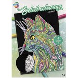 Mga Entertainment Baršunasta bojanka s životinjama, 4 stranice. Cijene