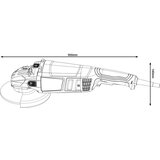 Bosch GWS 2200 (230 mm) kutna brusilica | shoptok.hr