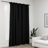 vidaXL Zavjesa za zamračivanje s kukama antracit 290 x 245 cm Cijene