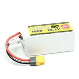 LemonRC lipo akumulatorski paket za modele 22.2 V 1600 mAh Število celic: 6 35 C mehka torba XT60, (20641321) Cene