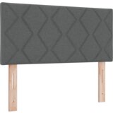  Okvir za krevet s madracem Tamnosiva 90x190 cm Tkanina | shoptok.hr