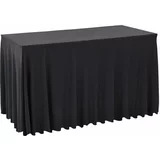  Navlake za stol rastezljive 2 kom 243 x 76 x 74 cm antracit
