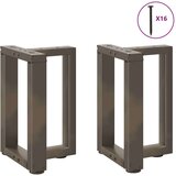  Noge kavne mize v obliki črke T 2 kosa 38x25x(42-43) cm jeklo, (21828559) | Shoptok.si