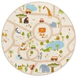 Mila Home Pralna otroška igralna preproga ø150 cm Savana Ride – | Shoptok.si