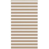 vidaXL Zebra zavesa peščeno rjava 135x230 cm Širina blaga 130,9 cm Poliester, (5000297440) | Shoptok.si