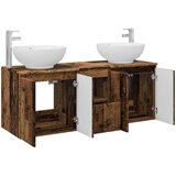  Set ormarića za kupaonicu 3 kom. Staro drvo 49,5 x 44,5 x 65 cm | shoptok.hr
