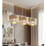  visilica na sajli lux 3xE27/15W/230V bela/zlatna | Eponuda.com