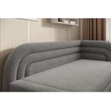 ELTAP Siva raztegljiva/s prostorom za shranjevanje sedežna garnitura iz tkanine bouclé desni kot 223 cm Fabillo – | Shoptok.si