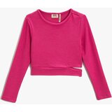 Koton Girls' Pink T-Shirt | Shoptok.si