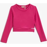 Koton Girls' Pink T-Shirt