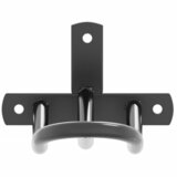  Zidni stalak za uzde, crni željezni | Eponuda.com