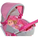 Milly Mally dječja kolica za lutke Alice Prestige roza | shoptok.hr