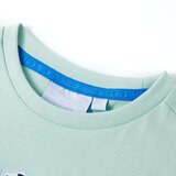  Dječja majica svijetla boja mente 140 | shoptok.hr