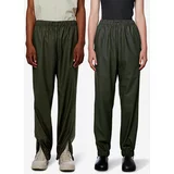 Rains Nepremočljive hlače 18560-GREEN Rain Pants Regular zelena barva