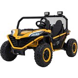 Buggy na akumulator FASTER - dvosedežni - rumen | Shoptok.si