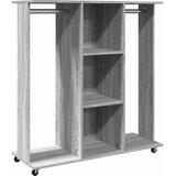  Ormar s kotačima sivi hrast 102 x 38 x 110 cm konstruirano drvo | shoptok.hr