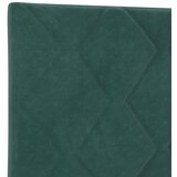  Uzglavlje Tamnozelena 90 cm Baršun | shoptok.hr