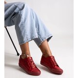 Gemre Red lace sneakers Safune | Shoptok.si