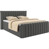 Premium Living Postelja Boxspring Lina, Antracit, 180x200 Cene