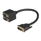 StarTech.com DVISPL1DD DVI kabel 0,3 m DVI-D 2 x DVI-D Crno | Shoptok.si