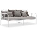  Za krevet na razvlačenje bijeli metalni 90 x 200 cm | shoptok.hr