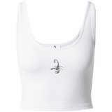 VIERVIER Top 'Alisa' crna / bijela | shoptok.hr
